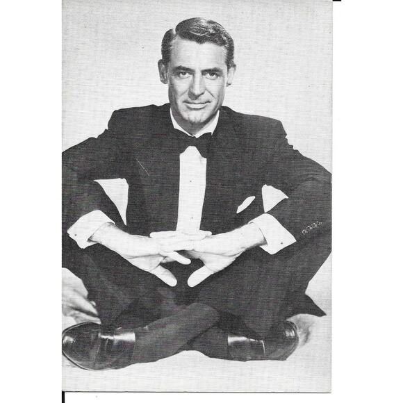 4 Cary Grant Vintage Black & White Postcards, 1 Magnet & 3 Bookmarks! - Picture 4 of 16